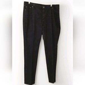 Ashley Stewart  Skinny Women's sie 16 Dark Wash Blue Denim Jeans